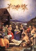 BRONZINO, Agnolo Adoration of the Shepherds sdf oil painting
